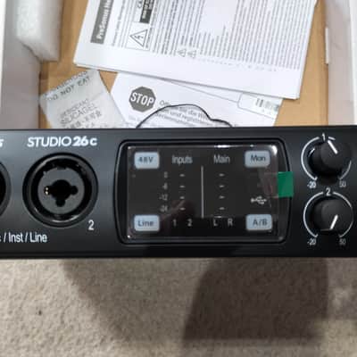 PreSonus Studio 26C 2x4 USB-C Audio / MIDI Interface USED Good - 2nd Hand image 10