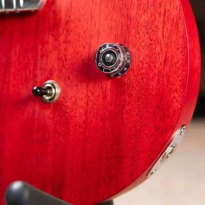 PRS SE CE 24 Solid Body Electric Guitar - Vintage Cherry with Gig Bag image 10
