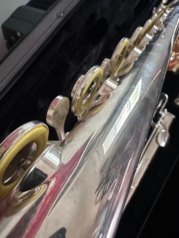 Odessey Premier Bass Flute 2024 - Silver imagen 1