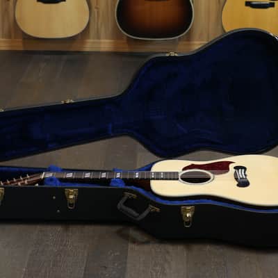 2006 Gibson Songwriter Deluxe 12-String Acoustic Guitar Natural + OHSC image 21