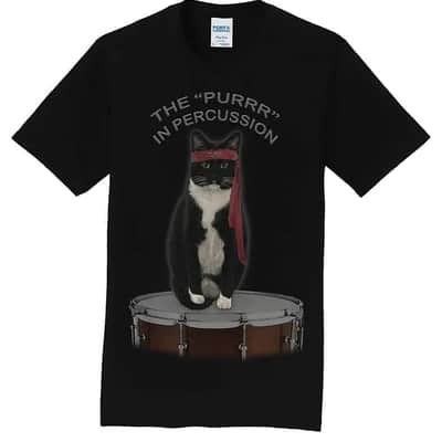 Klash Drums Black Bucky T-Shirt Sizes Small - 2XL