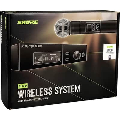 Shure SLXD24/SM58 Wireless Vocal Microphone System With SM58 Band H55 image 7