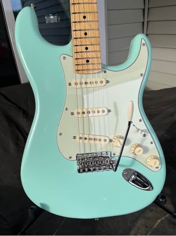 Fender Stratocaster 2024 - Surf Green (Parts-o-Caster) image 1