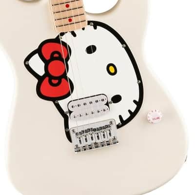 Squier Hello Kitty Stratocaster 2024 - White image 3