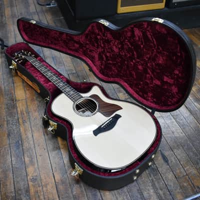 Taylor Next Generation Builder's Edition 814ce Adirondack Spruce/Rosewood Acoustic-electric Guitar Natural with Kona Edgeburst w/Hard Case image 9