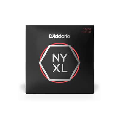 D'Addario NYXL1052 Nickel Wound Electric Guitar Strings, Light Top / Heavy Bottom, 10-52 image 2
