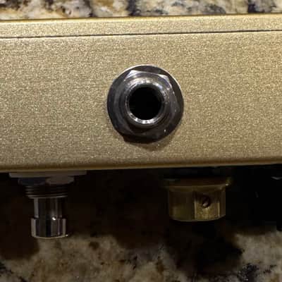 Analogman Sun Face JB LG Low Gain Germanium Fuzz with Sun Dial Knob 2023 - Present - Gold image 6