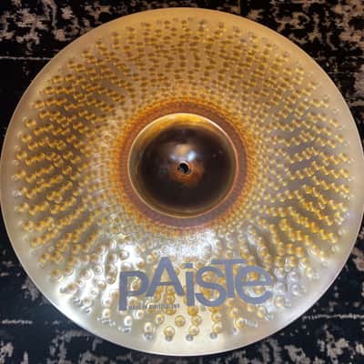 Paiste 16" RUDE Crash/Ride Cymbal - Raw image 3