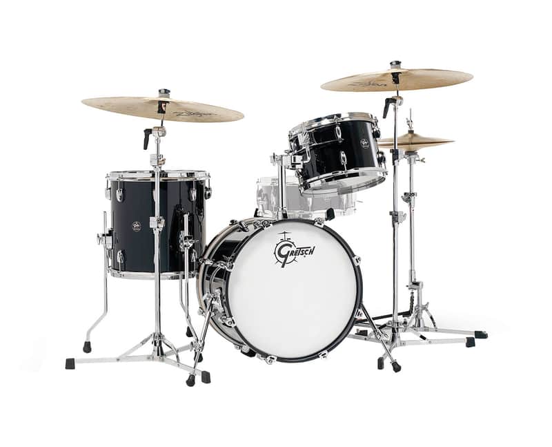 Gretsch Drums Renown 3-pc Shell Pack w/18" Kick - Piano Black image 1