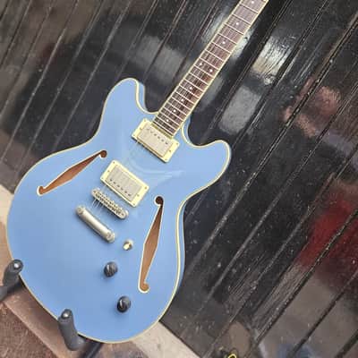 D'Angelico Excel DC Tour Collection 2023 - Present - Slate Blue image 3