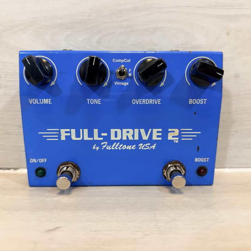 Fulltone Full-Drive 2 Overdrive / Boost Pedal 2000's - Blue image 1