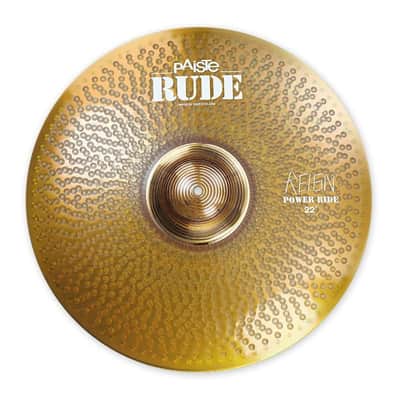 Paiste Rude Rude The Reign Power Ride Cymbal 22" image 1