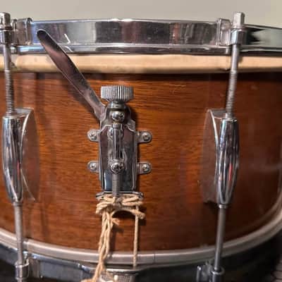 Gretsch Renown 14x6.5" 8-Lug Snare Drum with Round Badge 1950 - 1958 - Mahogany image 2