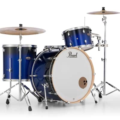 Pearl Decade Maple Kobalt Blue Fade Kit 24x14, 13x9, 16x16 3pc Shell Pack Drum Set Authorized Dealer image 1