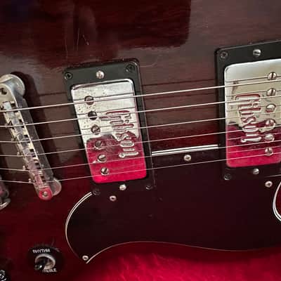 Vintage  Gibson  SG Standard  1972 All Original Heritage Cherry Rare Embossed  Pickups image 3