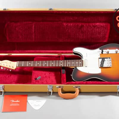 2025 Fender Japan MIJ Heritage 60s Telecaster Custom Sunburst Nitro Double Bound Tweed HSC image 2