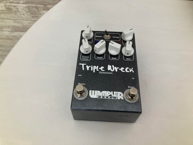 Wampler Triple Wreck Distortion Pedal | Reverb