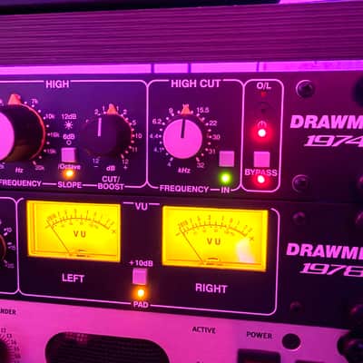 Drawmer 1974 Stereo Parametric Equalizer - Black image 1