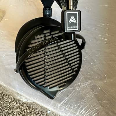 Audeze LCD-MX4 Open Back Planar Magnetic Headphones 2017 - Present - Black image 3