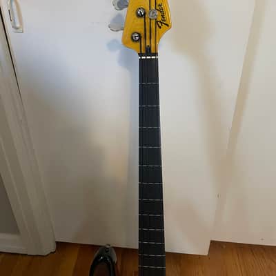 Fender Fretless Jazz P Bass - Custom Build Sunburst image 3