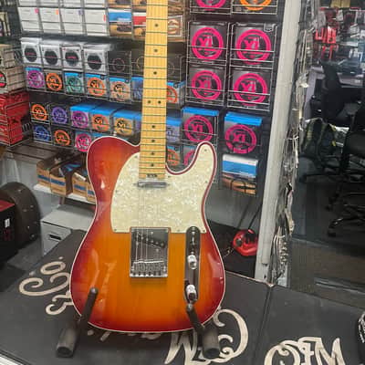 Fender American Elite Telecaster with Maple Fretboard 2016 - 2019 - Aged Cherry Burst image 1