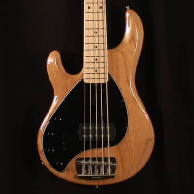 Musicman Left Handed Classic Stingray 5 Electric Bass - With Hard Shell Case image 2