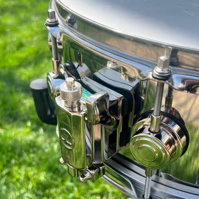 DW Collector's Series Stainless Steel 5.5x14" Snare Drum w/ Nickel Hardware image 3