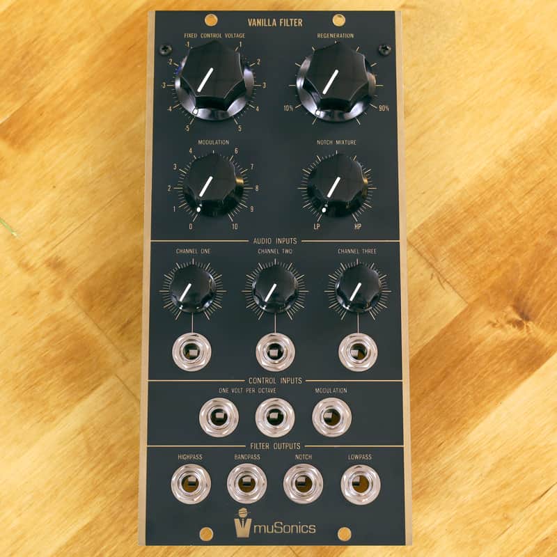 muSonics Vanilla Filter - 5U Moog format module image 1
