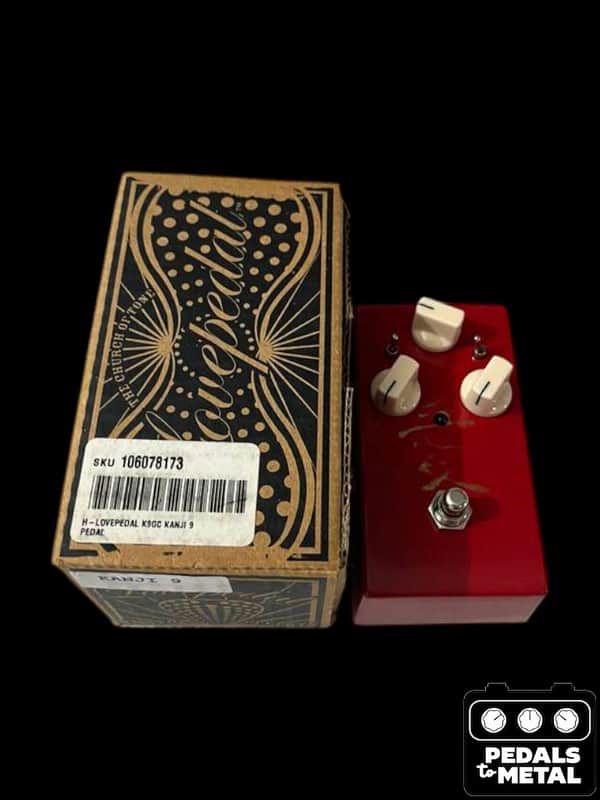 Lovepedal Kanji 9 Overdrive 2010s - Red - X18011 image 1