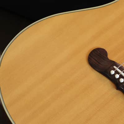 1998 Gibson CL-35 Deluxe Acoustic Guitar Antique Natural + OHSC image 4