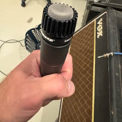 Shure SM57 Cardioid Dynamic Microphone 1984 - Present - Black image 4