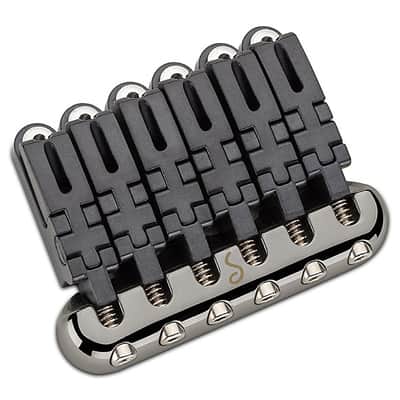 Schaller Germany Hannes 6-String Guitar Bridge - RUTHENIUM, 12010600 Bild 3