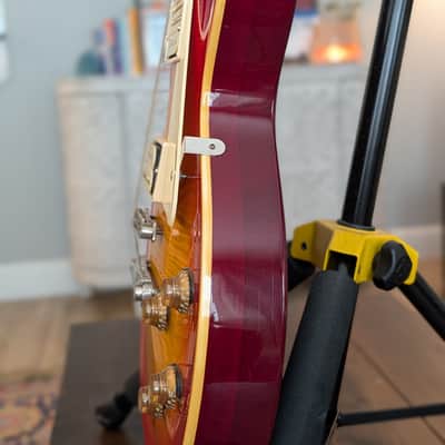 Aria Pro II LS-800VD Leopard Model 1980 - Cherry Sunburst - Les Paul Standard - Made In Japan - MIJ image 4