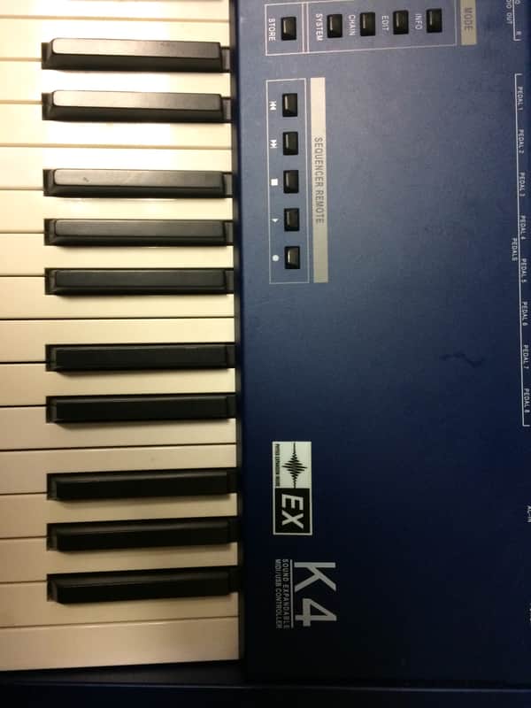 Viscount Physis Piano K4- EX 2014 blue image 1