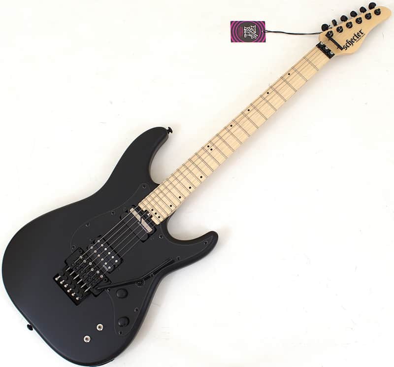 Schecter Sun Valley Super Shredder FR-S Guitar Satin Black B-Stock 0119 image 1