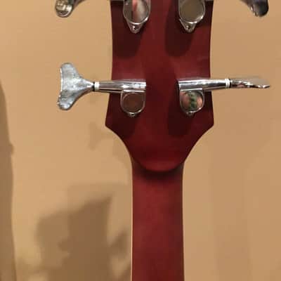 Dean Lefty Single Cutaway Electroacoustic Bass 2015 Natural image 7