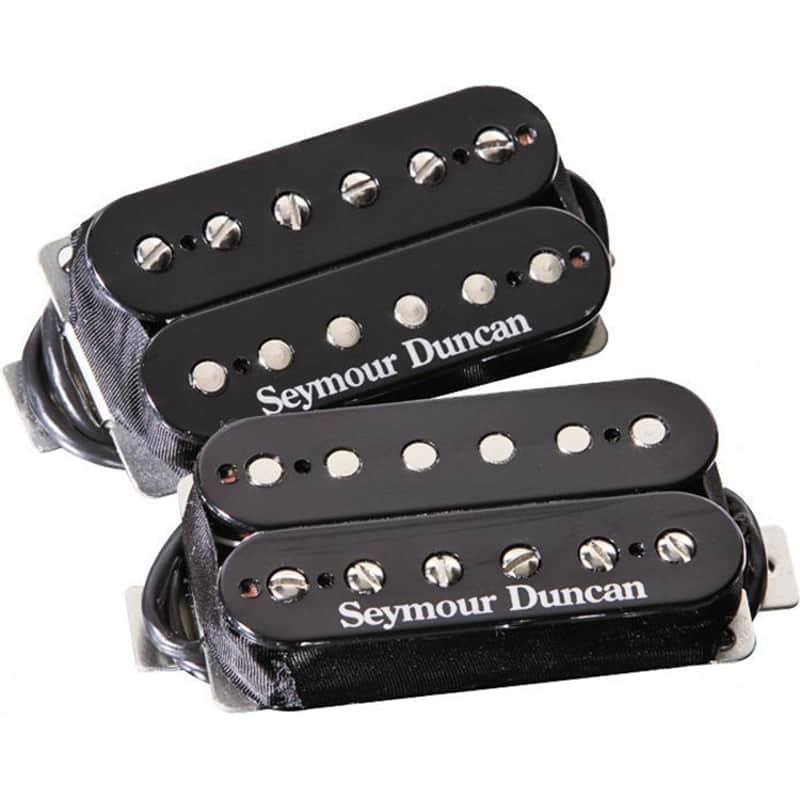 Seymour Duncan Hot Rodded Humbucker Set, Includes SH4 & SH2N Black image 1