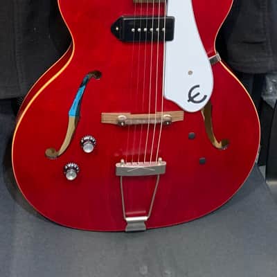 Epiphone Inspired '66 Century upgraded Gibson P90 Pickup Left Handed Guitar image 3