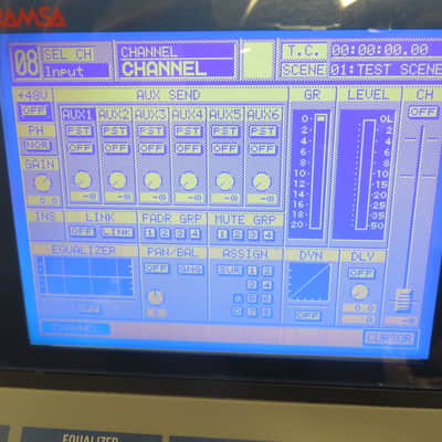 Panasonic Ramsa WR-DA7 32 Channel Digital Mixer & Meter Bridge image 8