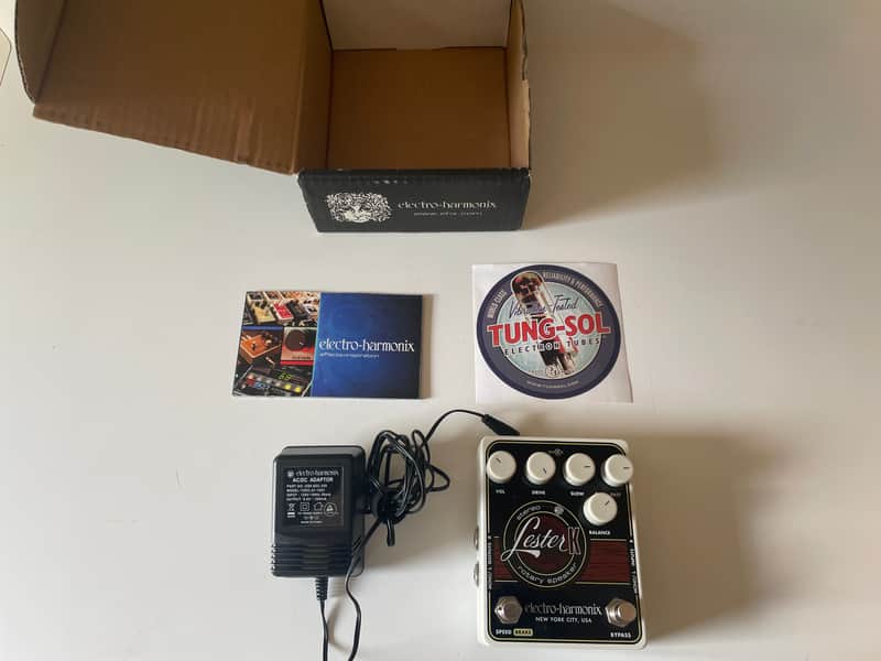 Electro-Harmonix Lester K Stereo Rotary Speaker 2015 - Present - Black / Brown image 1