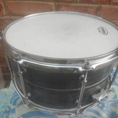 Pork Pie 6.5" x 13" Snare Drum Brass Patina 2008 Model #17814 Signed image 7