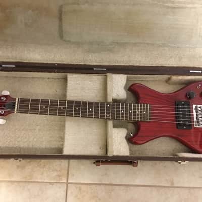 Vantage Quest Travel Electric guitar Matsumoku 1982 w case Very Cool image 1