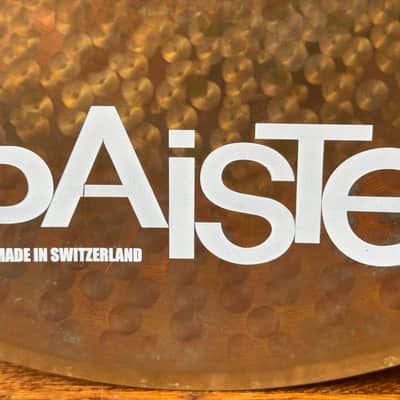 Paiste 16" RUDE Crash/Ride Cymbal 2011 image 12