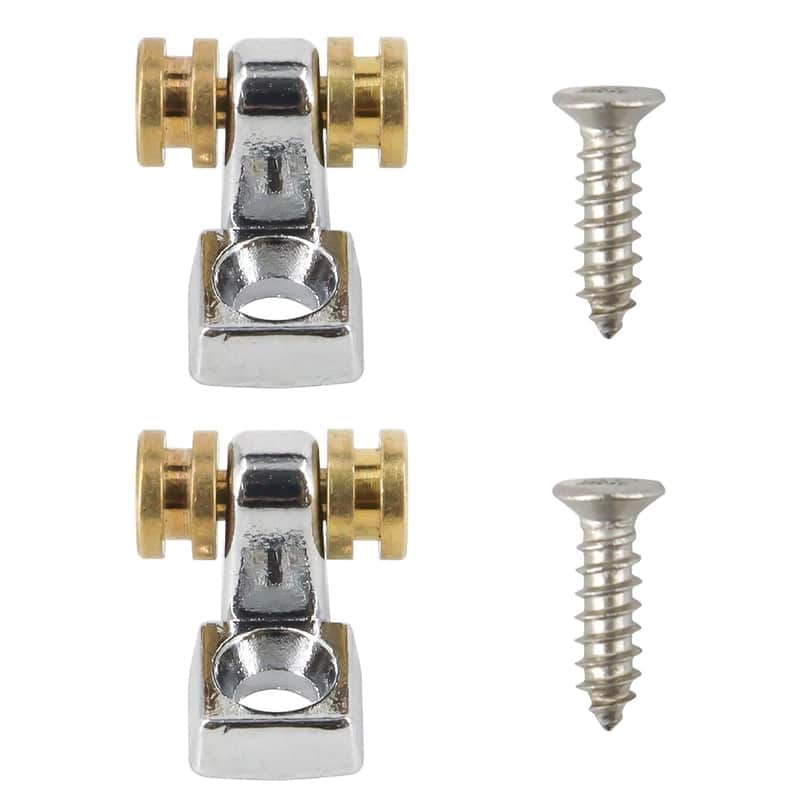 Roller Guitar String Guides String Retainers Trees For Strat Tele Style Electric Guitar Parts Replacement (Set Of 2) image 1
