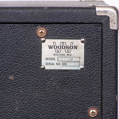 Kustom VINTAGE KUSTOM WOODSON 2X12 CAB WITH CTS SPEAKERS image 7