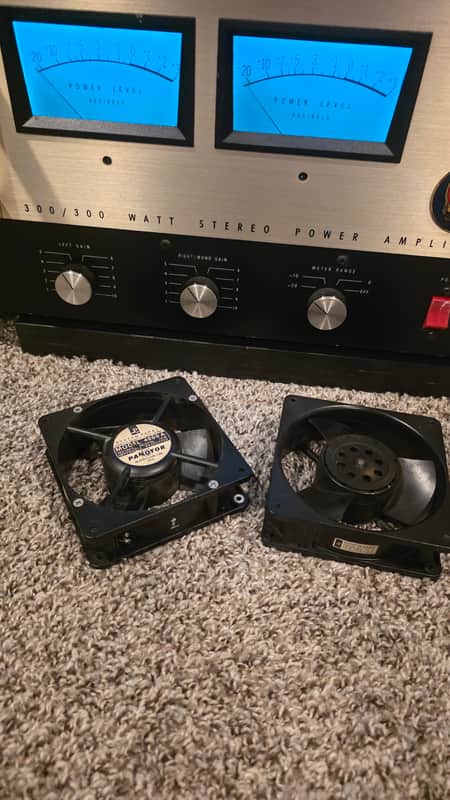 McIntosh MC 2300 OEM Cooling Fans ~1975