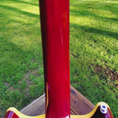 Hamer Sunburst 1992 - Flame Maple Top – Cherry Wine Burst image 14