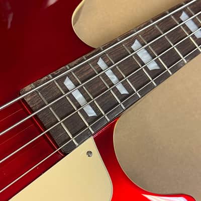 Epiphone Jack Casady Electric Bass Sparkling Burgundy image 8