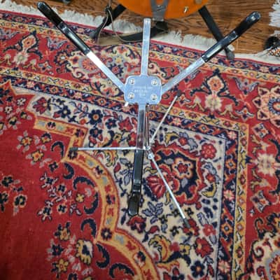 Slingerland Flat Base Red Label Snare Stand 1960s image 7
