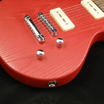 Crimson Guitars One Series PAF 2016 Crimson Red Single Cutaway P90s image 10